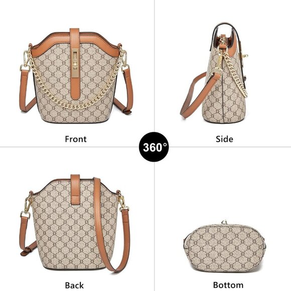 Cell Phone Crossbody Bags for Women Small Chain Top-handle Vertical Handbags Pur - Picture 2 of 6